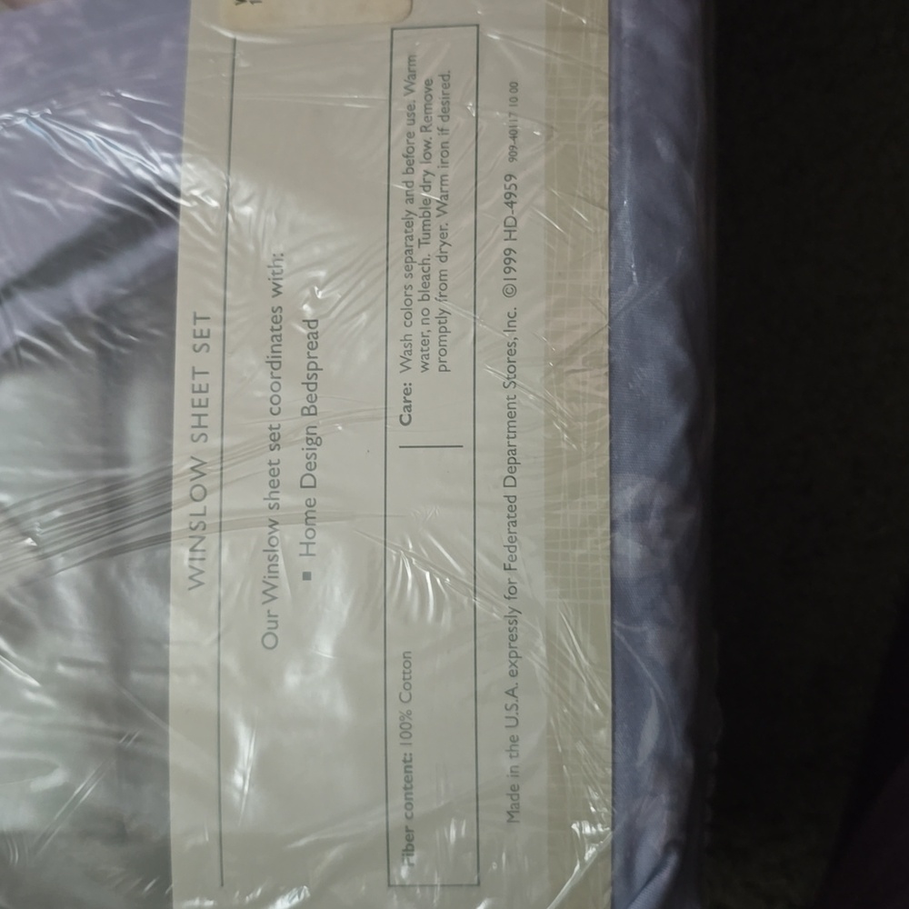 Home Design king sheet set - Picture 4 of 5